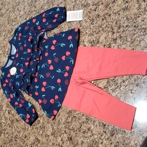 Just one you by Carters matching set cherry
